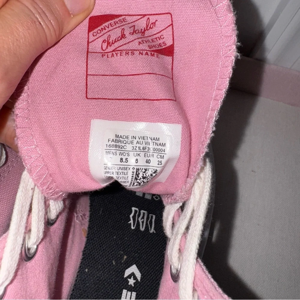 Converse Women's Run Star Hike High Top Sneakers Lotus Pink 8.5 - Picture 8 of 9